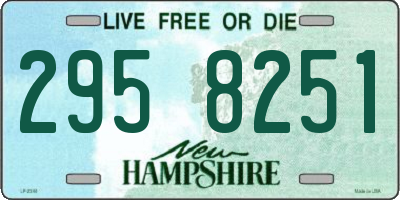 NH license plate 2958251