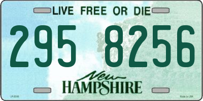 NH license plate 2958256