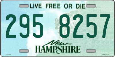NH license plate 2958257
