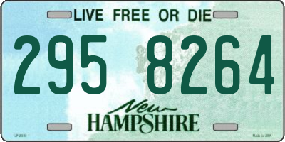 NH license plate 2958264