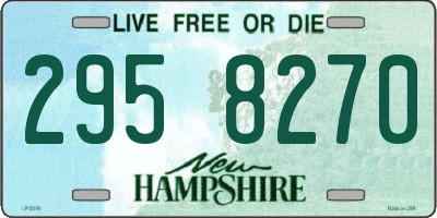 NH license plate 2958270