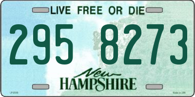 NH license plate 2958273