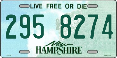 NH license plate 2958274