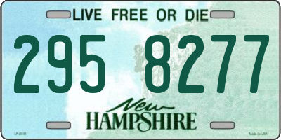 NH license plate 2958277