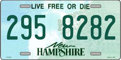 NH license plate 2958282