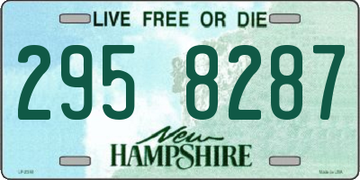 NH license plate 2958287