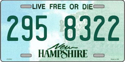 NH license plate 2958322