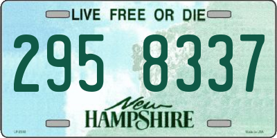 NH license plate 2958337