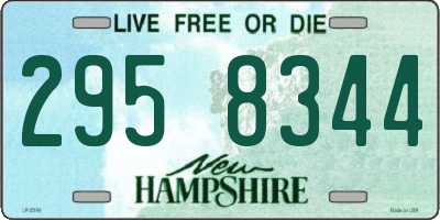 NH license plate 2958344
