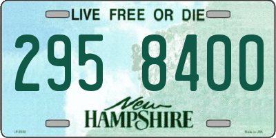 NH license plate 2958400