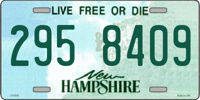 NH license plate 2958409