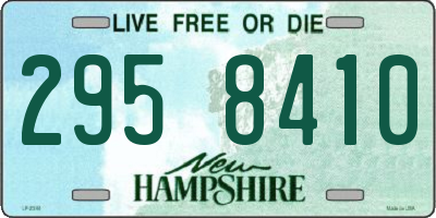 NH license plate 2958410
