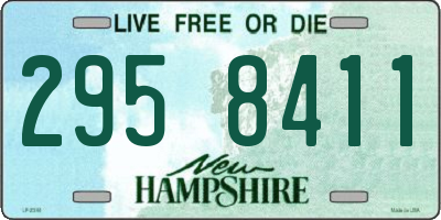 NH license plate 2958411