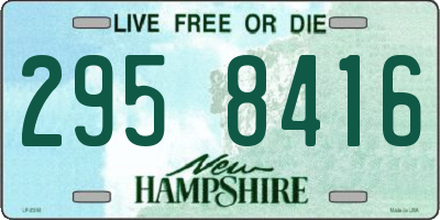 NH license plate 2958416