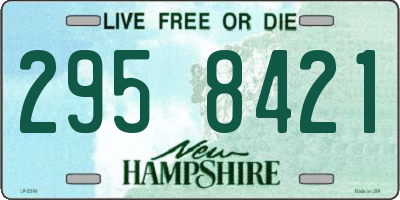 NH license plate 2958421