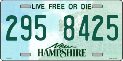 NH license plate 2958425