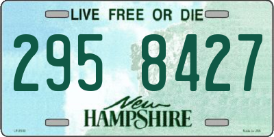 NH license plate 2958427