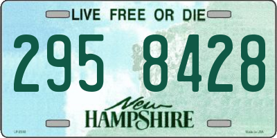 NH license plate 2958428