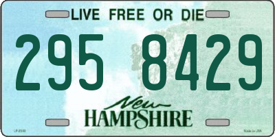 NH license plate 2958429