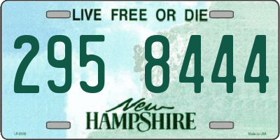 NH license plate 2958444