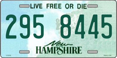 NH license plate 2958445