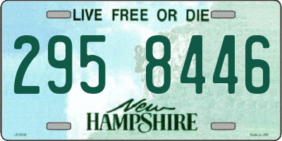 NH license plate 2958446