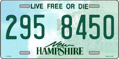 NH license plate 2958450