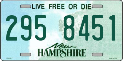 NH license plate 2958451