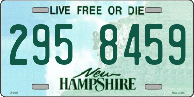 NH license plate 2958459