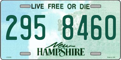 NH license plate 2958460