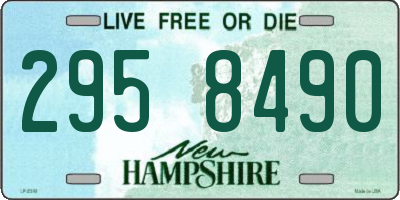 NH license plate 2958490