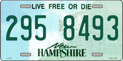 NH license plate 2958493