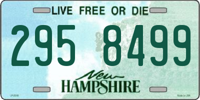 NH license plate 2958499