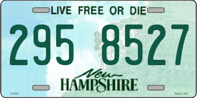 NH license plate 2958527