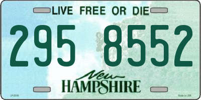 NH license plate 2958552