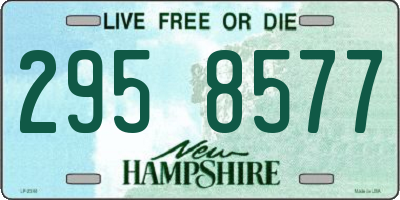 NH license plate 2958577