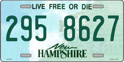 NH license plate 2958627