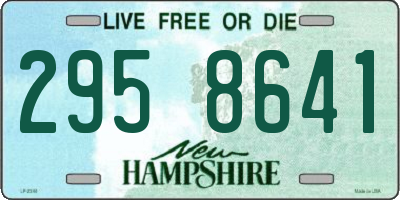 NH license plate 2958641