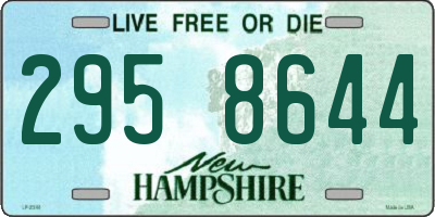 NH license plate 2958644