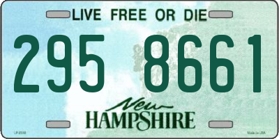 NH license plate 2958661