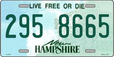 NH license plate 2958665