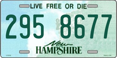 NH license plate 2958677