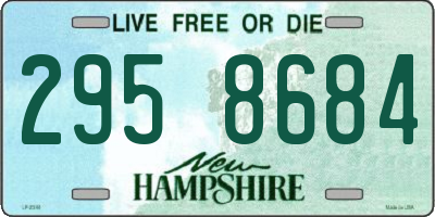 NH license plate 2958684