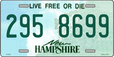 NH license plate 2958699