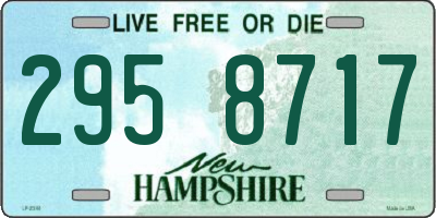 NH license plate 2958717