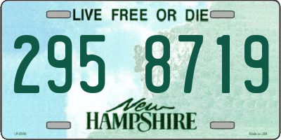 NH license plate 2958719