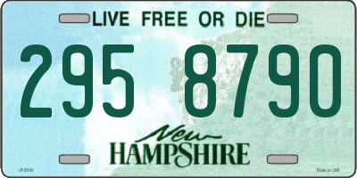 NH license plate 2958790