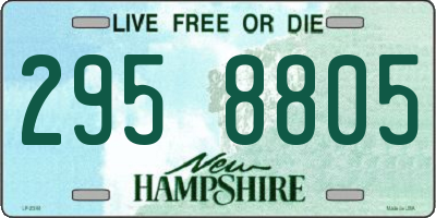 NH license plate 2958805