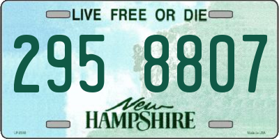 NH license plate 2958807