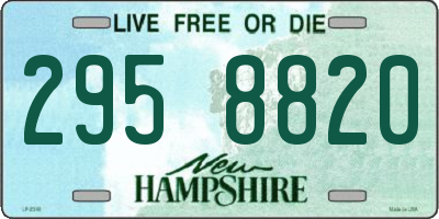 NH license plate 2958820